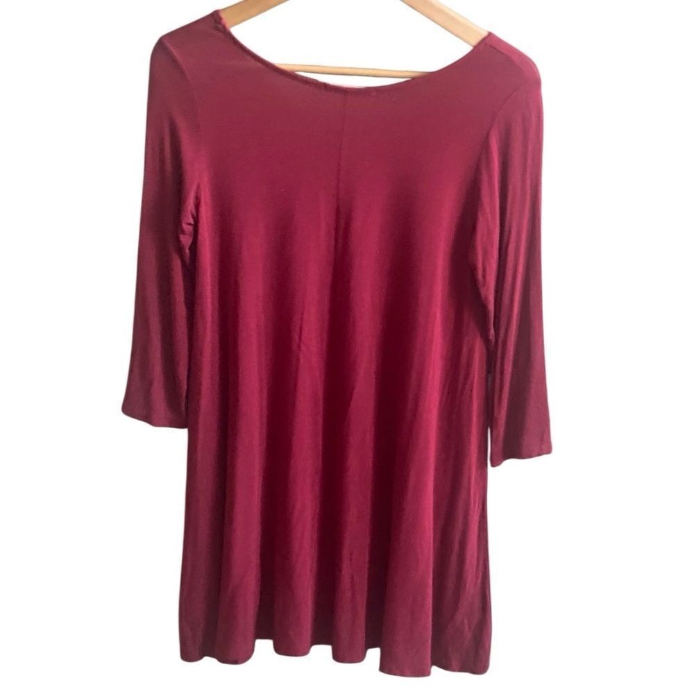 Heart Hips Women's Red T-Shirt Dress/ Tunic. Size Small.